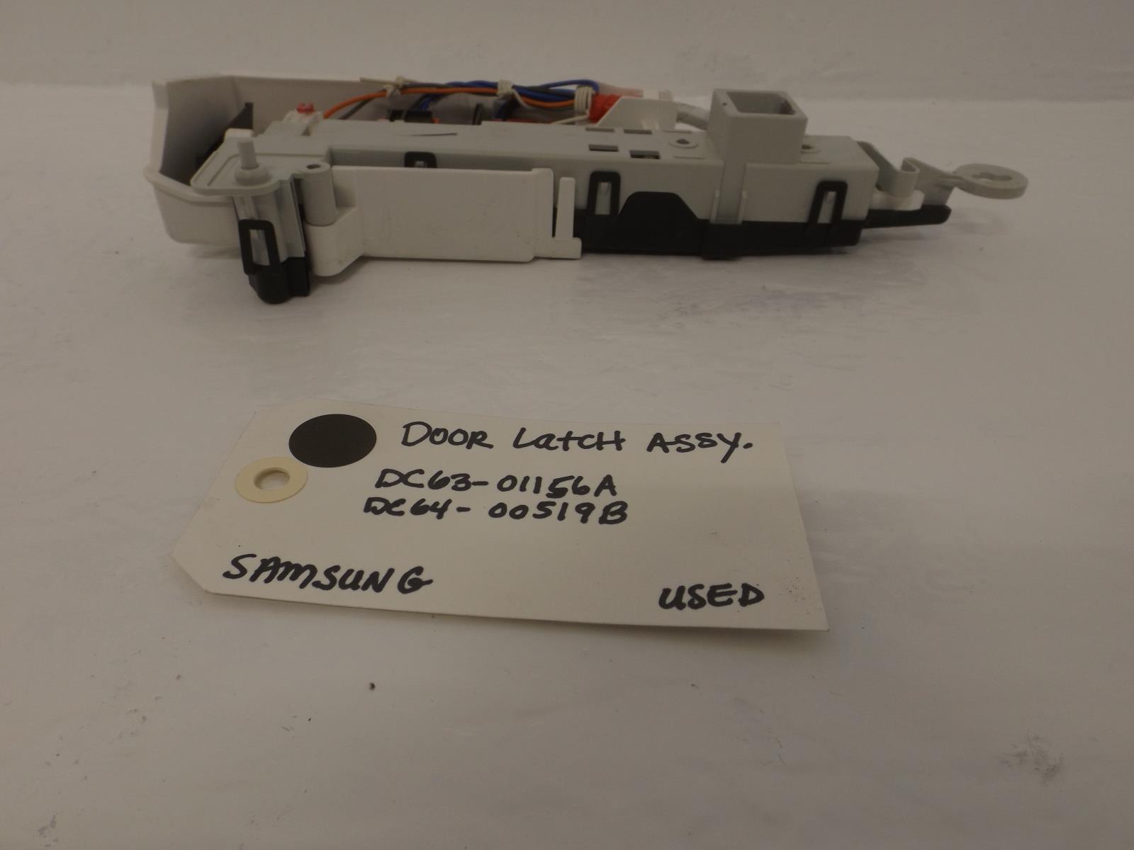 Samsung Washer DC63-01156A DC64-00519B Door Latch Assy. Used Samsung Washer DC63-01156A DC64-00519B Door Latch Assy. Used